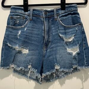 Curve love high rise Abercrombie and fitch short